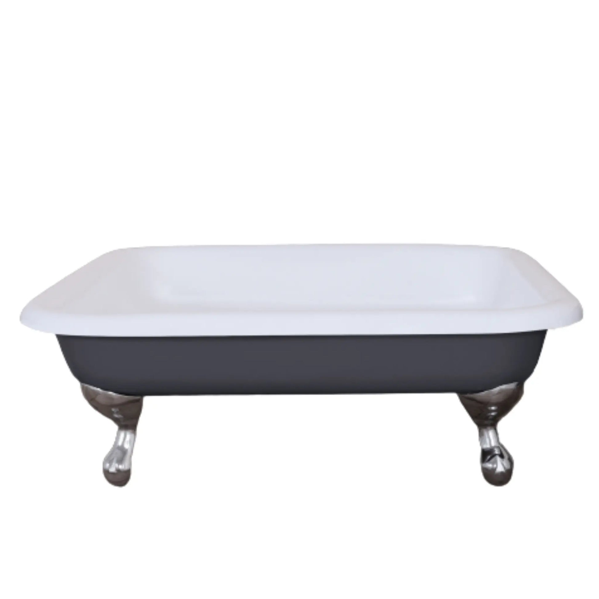Hurlingham, Roll Top, Chatterton Painted Shower Tray, 910 x 300mm - Beyond Bathing 
